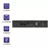 Qoltec 53945 Rack-USV, 1 kVA, 800 W, LCD