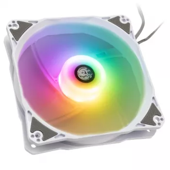 Gehäuselüfter BitsPower Notos RGB PWM 120mm weiß, 3er-Pack