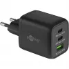 Goobay 64753 Charger for Mobile Devices Headphones - Smartphone - Tablet Schwarz AC Fast Charging Innenbereich (64753)