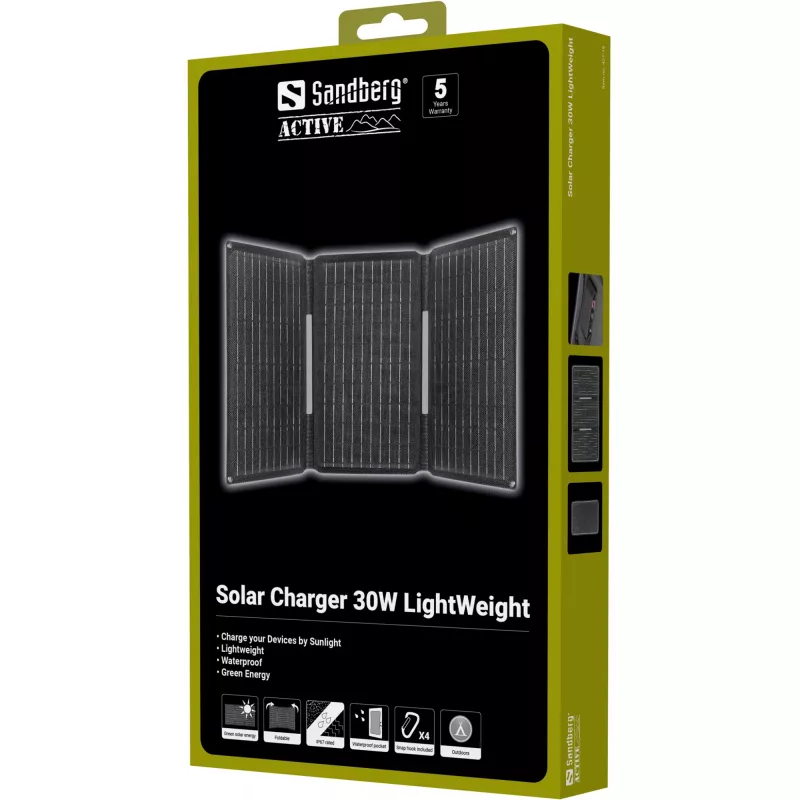 Sandberg 421-19 30W leichtes tragbares Solarpanel