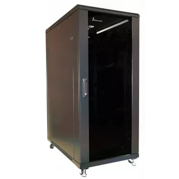 Freistehender Schrank Extralink Rackmount cabinet 37U 600x800 Schwarz