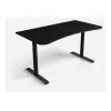 Arozzi Arena Medium Gaming-Tisch ARENA-MEDIUM-PBK, 140 x 75,5 cm, vollflächiges Mikrofaser-Mauspad, Pure Black