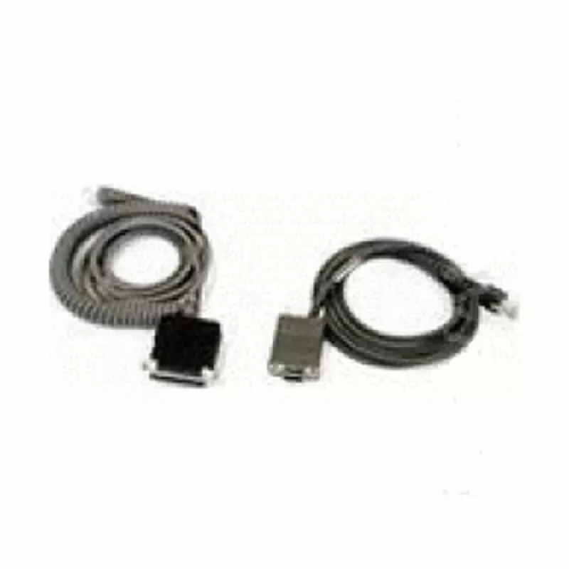 Datalogic CAB-433 RS-232 PWR Kabel, DB-9 Buchse, gerade, 1,8 m, Grau