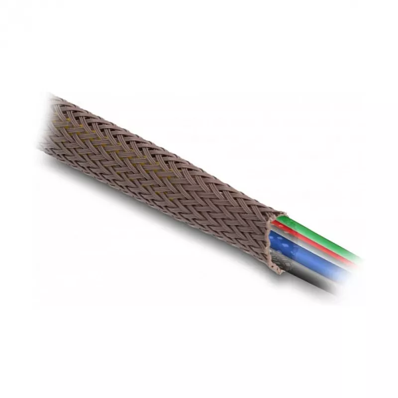 Kabelmantel DeLOCK 20899 Braun Polyester 1,9 cm Durchmesser