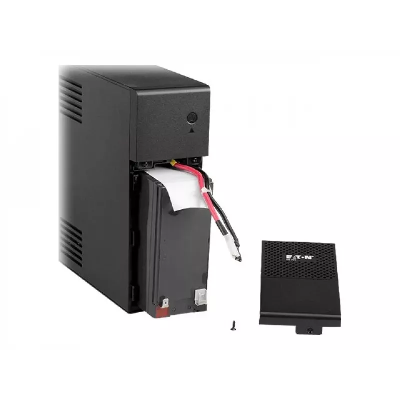 Eaton 5S 700i USV, Line-Interactive, 700 VA / 420 W, 6 AC-Ausgänge, USB, Tower, Schwarz