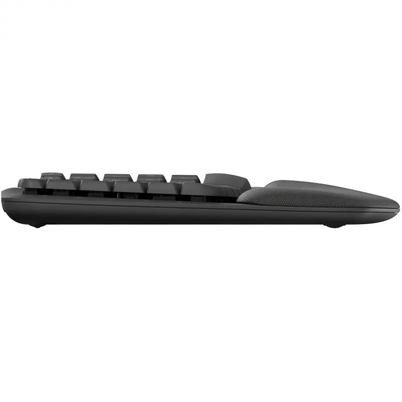 Logitech Wave Keys Tastatur Office RF Wireless + Bluetooth QWERTZ Grafit