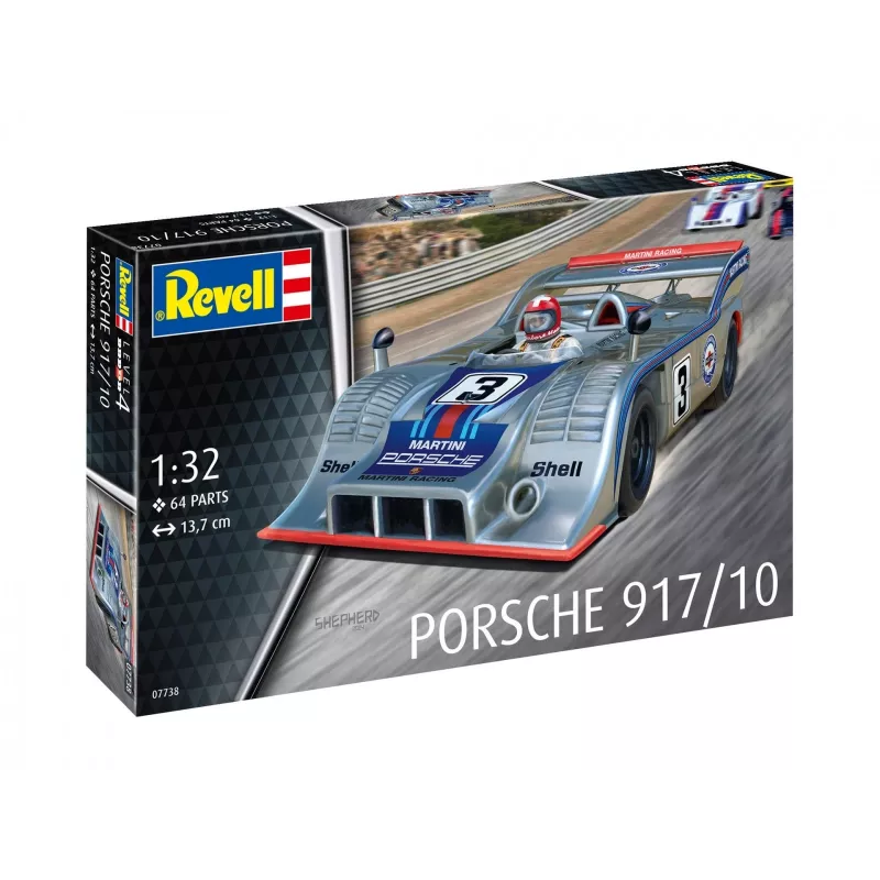 Revell 07738 Porsche 917/10 Automodell-Bausatz, 1:32