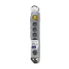 Überspannungsschutz Qoltec 50165 Grau 6 AC-Steckdosen 230 V 1,8 m