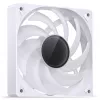 Jonsbo SL-120W Gehäuselüfter 120 mm, PWM, ARGB 5 V 3-Pin, 59,45 CFM, weiß