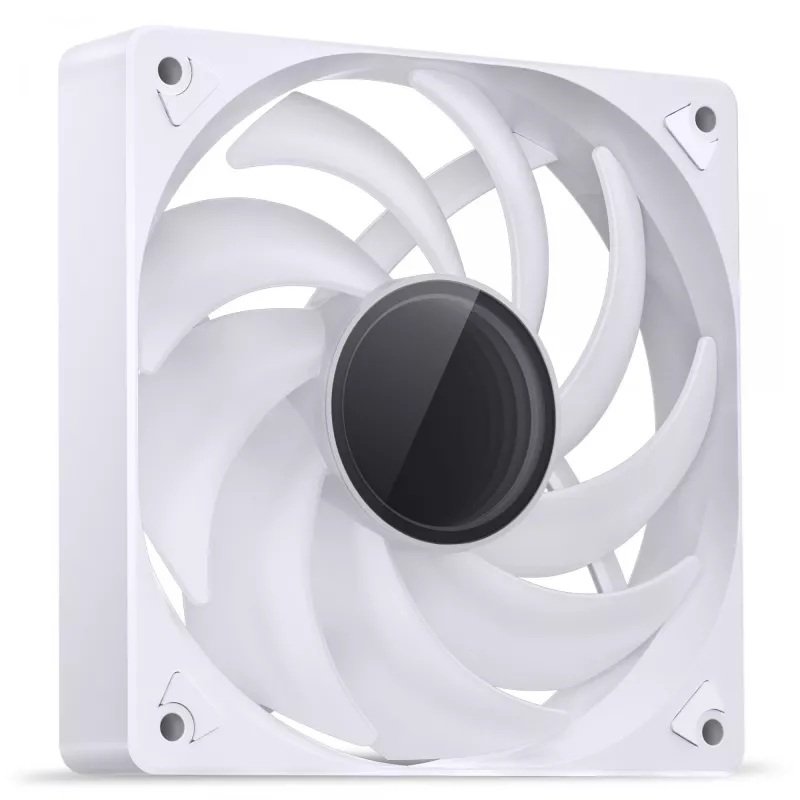 Jonsbo SL-120W Gehäuselüfter 120 mm, PWM, ARGB 5 V 3-Pin, 59,45 CFM, weiß