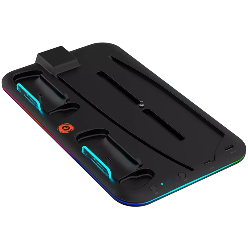 Kühlständer CANYON CS-5 RGB für PS5 mit Ladefunktion, Modell CND-CSPS5B