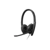 Lenovo 4XD1P83425 Kopfhörer/Headset Kabelgebunden Head-band Anrufe/Musik USB Typ-A Schwarz
