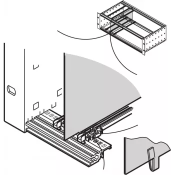 SCHROFF TRENNBLECHE 6U 220T - Rack-Zubehör (34562764)
