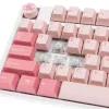Ducky One 3 TKL Gossamer Pink Tastatur Gaming USB US Englisch Pink, Weiß