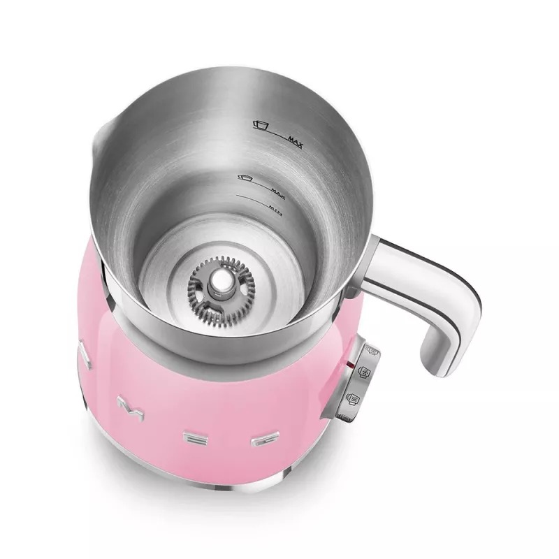 Automatischer Milchaufschäumer Smeg MFF11PKEU Rose Stainless steel 500W