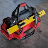 Einhell 4540036 E-Case Bag Systemtasche für Werkzeug, Polyester, 30 kg Tragelast, Schwarz/Rot