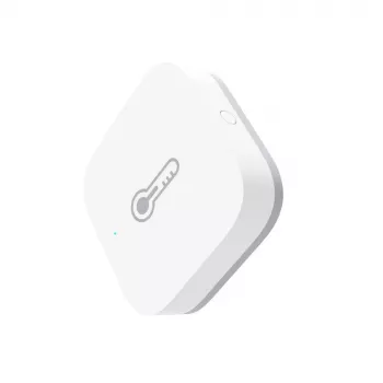 Aqara TH-S02D Sensor Weiß Temp. & Luftfeuchtigkeit. HomeKit Alexa Google