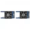 Kühlgebläse HPE P48820-B21 2 Lüfter Schwarz Blau 207x280x102mm