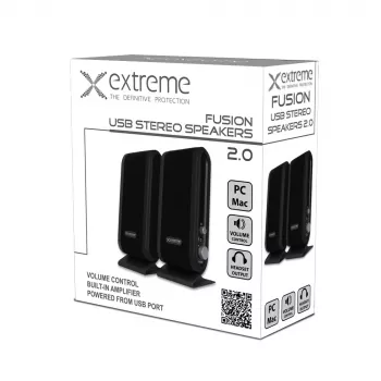 Extreme XP102 Lautsprecher 2.0 Kanäle 4 W Schwarz