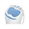 Toplader-Waschmaschine Mesko MS 8053 — 3 kg Kapazität, 360×370×530 mm, blau/weiß