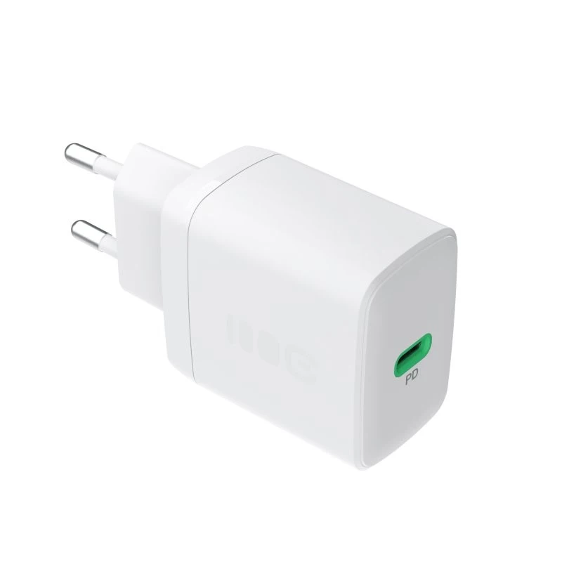 Netzteil Green Cell PowerSource Solo30 30W Weiß — USB-C-Ladegerät, 30 W Ausgangsleistung