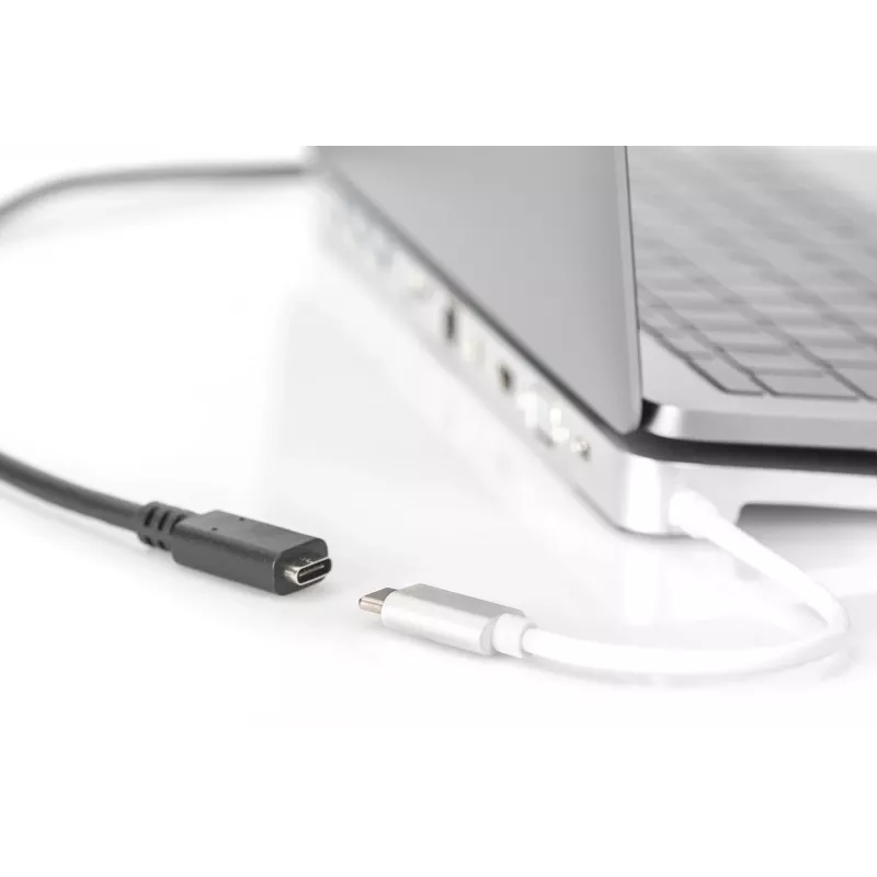 USB-Typ-C-Verlängerungskabel Digitus AK-300210-007-S 0,7 m