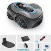 Robotic lawn mower GARDENA smart SILENO max — 800 m², 16 cm cutting width, Batterie, LONA navigation, Grau