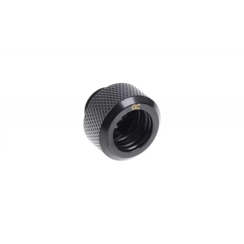 Alphacool 17377 Eiszapfen 13 mm Hardtube-Anschraubtülle G1/4, 6er-Pack, schwarz