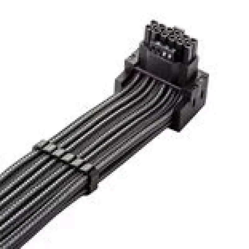 CableMod C-Series Pro Anschlusskabel Variante A 90° 16-Pin auf 4×8-Pin PCIe carbon