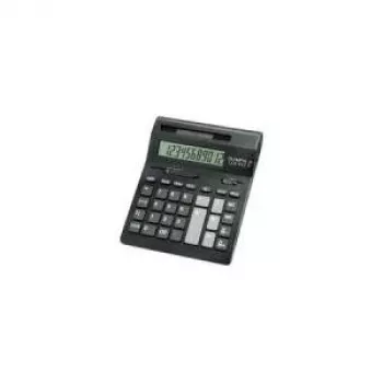 Tischrechner Olympia LCD-612SD mit 12-stelligem LCD-Display