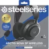 SteelSeries Arctis Nova 3P Wireless kabelloses Gaming-Headset, Bluetooth/2,4 GHz, schwarz