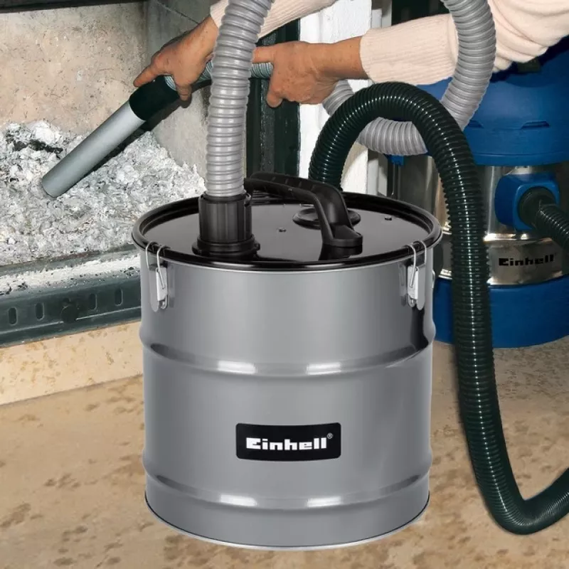 Einhell AFF 18 Asche-Feinfilter, 18 L, Schwarz/Grau