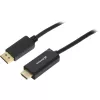 Sharkoon SHA Displayport 1.2 auf HDMI 4K bk 2,0m AKTIV 4Kx2K 60Hz