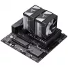 Jonsbo CR-1400 DV2 CPU-Kühler, ARGB, 2 x 92 mm, Schwarz
