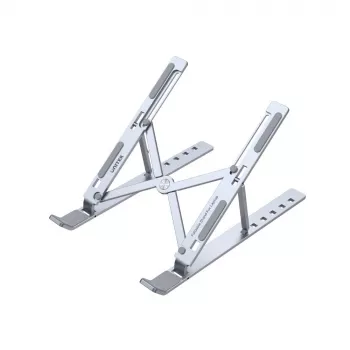 Laptopständer UNITEK OT155SL Silber Aluminium 13-41° neigbar