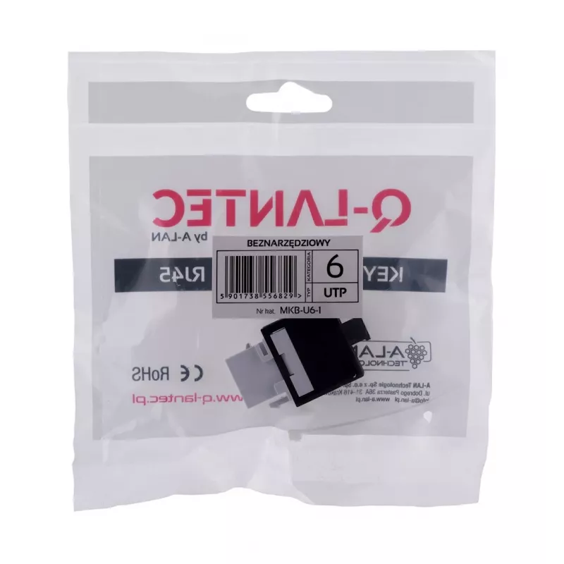 Alantec MKB-U6-1 RJ45-Keystone-Modul