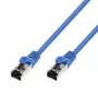 Extralink Cat.8.1 S/FTP 20m 40G LAN Patchkabel, Blau, Kupfer-Netzwerkkabel