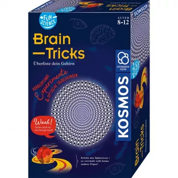 Kosmos Fun Science Brain Tricks, Experimentierkasten, Elektrizität, 8 Jahr(e), Mehrfarbig
