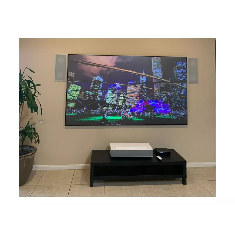 Elite Screens | Fixed Frame Projectionsleinwand | AR100H-CLR3 | Diagonale 100 Zoll | 16:9 | Schwarz