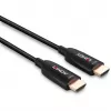 Lindy 38511 15 m Fibre-Optic-Hybrid HDMI 2.1 8K60 Kabel, AOC, HDMI-Stecker auf HDMI-Stecker, 4K120, Schwarz