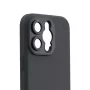 ShiftCam AC-CA-14PR-CH-EF Kamera-Schutzhülle mit Objektivhalterung für iPhone 14 Pro, MagSafe, Anthrazit