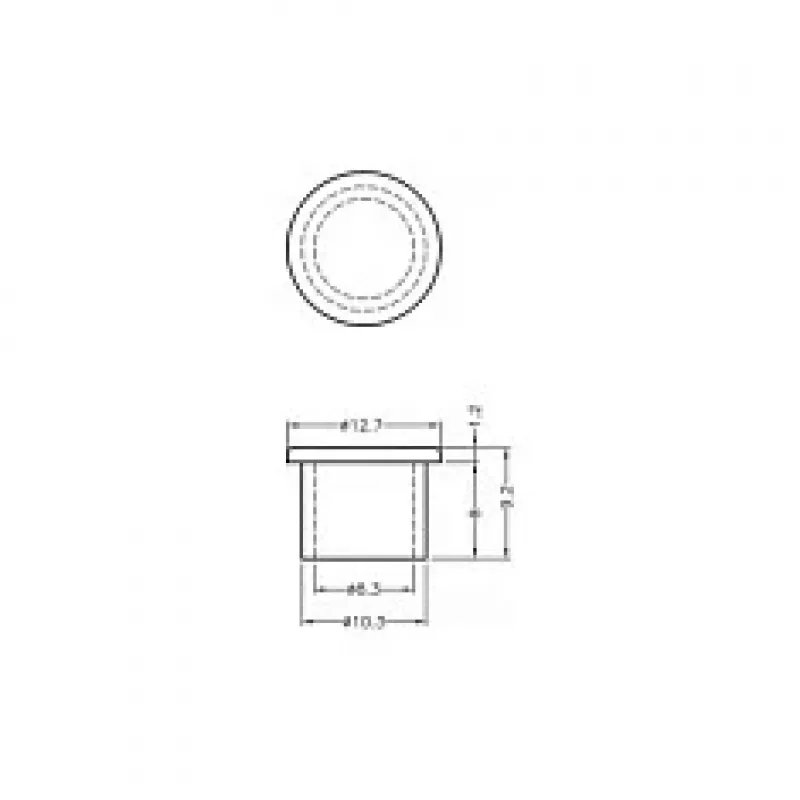 DeLOCK 60168 Staubschutzkappe für Cinch-Buchse, Schwarz, 10 Stück