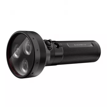 Ledlenser P18R aufladbare LED-Taschenlampe, Schwarz