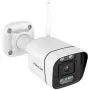 Foscam V8P Wi-Fi Überwachungskamera Weiß 8MP (3840x2160), Dual-Band-WLAN, integrierter Scheinwerfer und Alarmsirene (V8P-W)