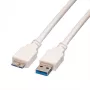 VALUE USB-Kabel - USB Typ A (M) auf Micro USB Typ B (M)