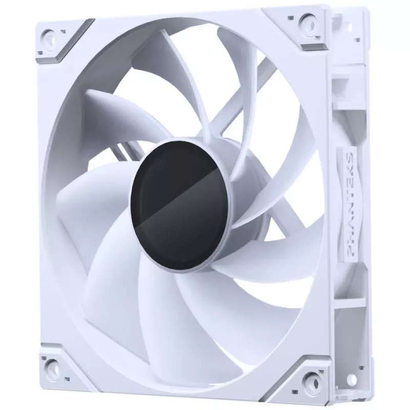 Phanteks M25 Gen2 140 mm PWM D-RGB Reverse-Blade-Gehäuselüfter - Weiß