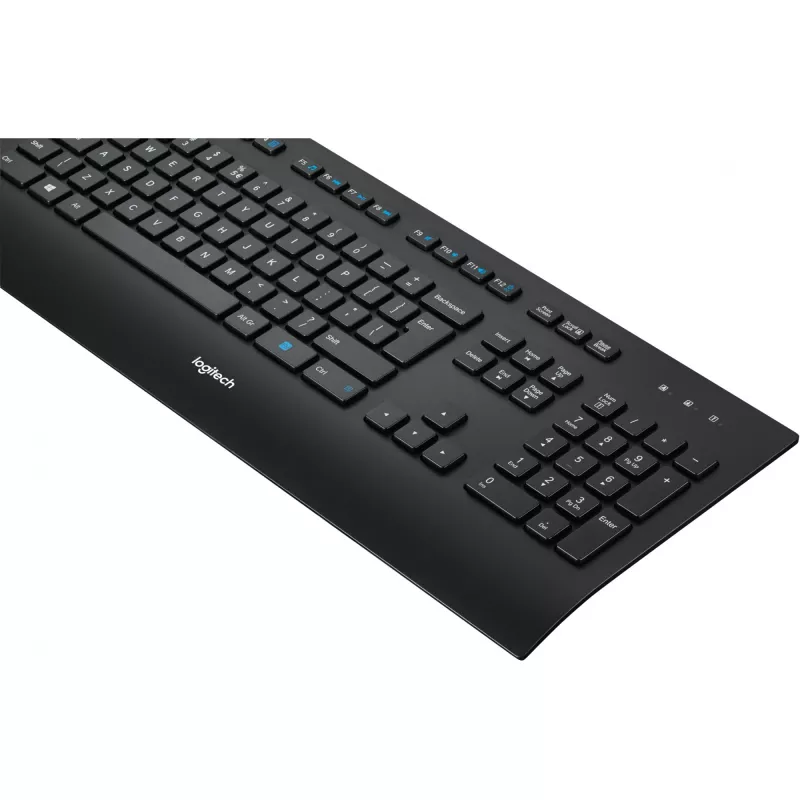 Logitech Corded K280e - Tastatur - USB - Französisch