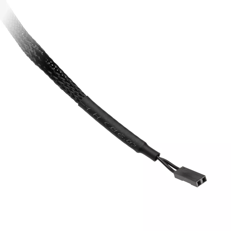 Inline-10k-Temperatursensor XSPC G1/4 Zoll matt schwarz für Flüssigkeitskühlung