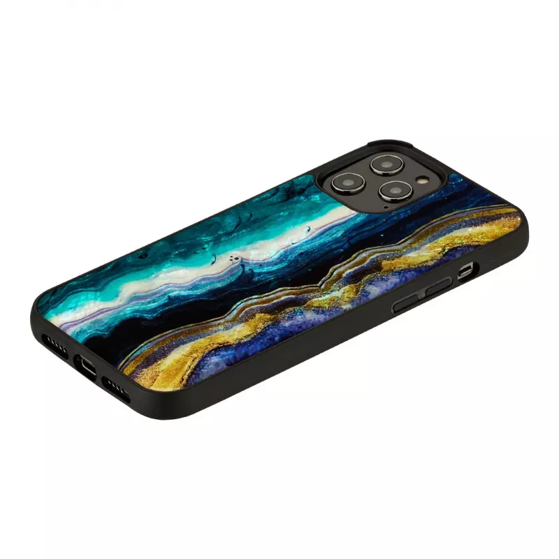 Schutzhülle iKins für Apple iPhone 12 Pro Max – Design Lila-Achat