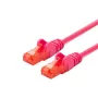 LOGON TCU66U150M Netzwerk-Patchkabel, Cat6 U/UTP, 15 m, magenta